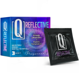 Reflective 3'lü Prezervatif